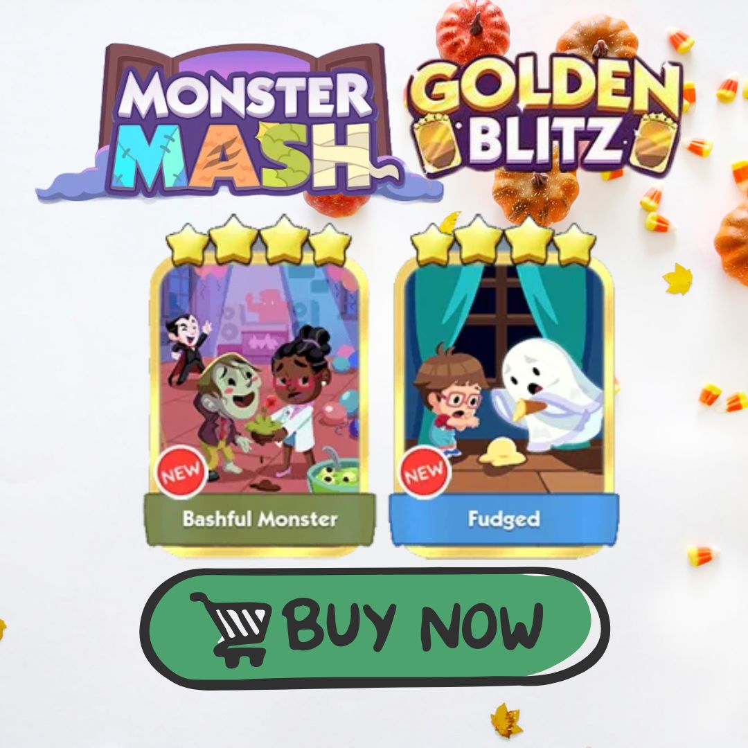 Golden Blitz - Fudged Set 14 and Bashful Monster Set 13