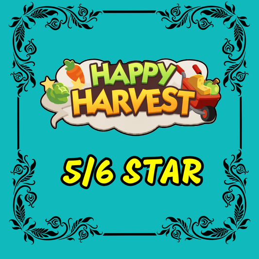 Happy Harvest Album - 5/6 Star Monopoly Go Sticker