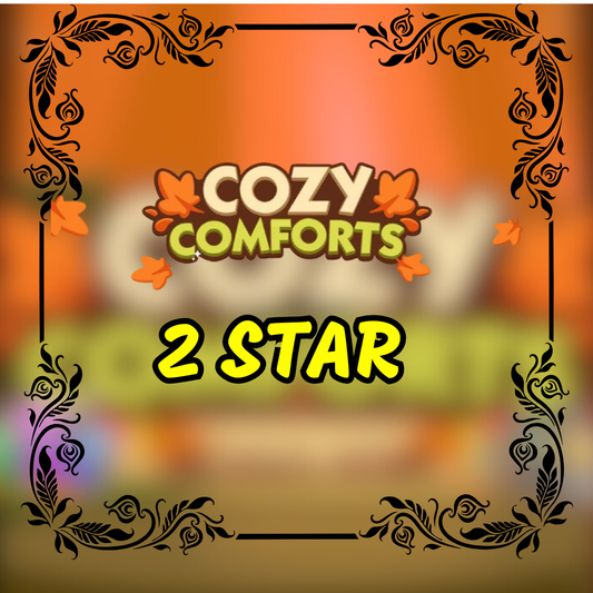Cozy Comforts Album - 2 Star Monopoly Go Sticker