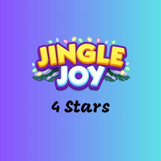 Monopoly Go Jingle Joy Album - 4 Star Sticker