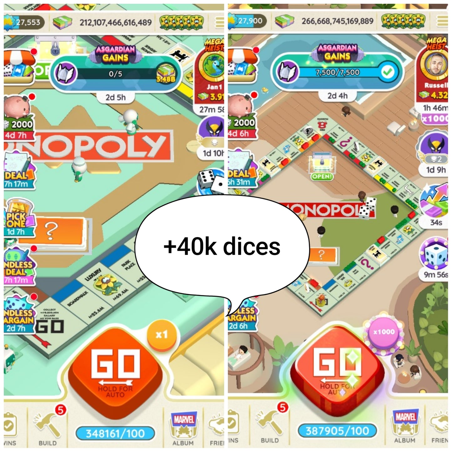 Monopoly Go Dice/Gold Boosting Service （Genuine Play)