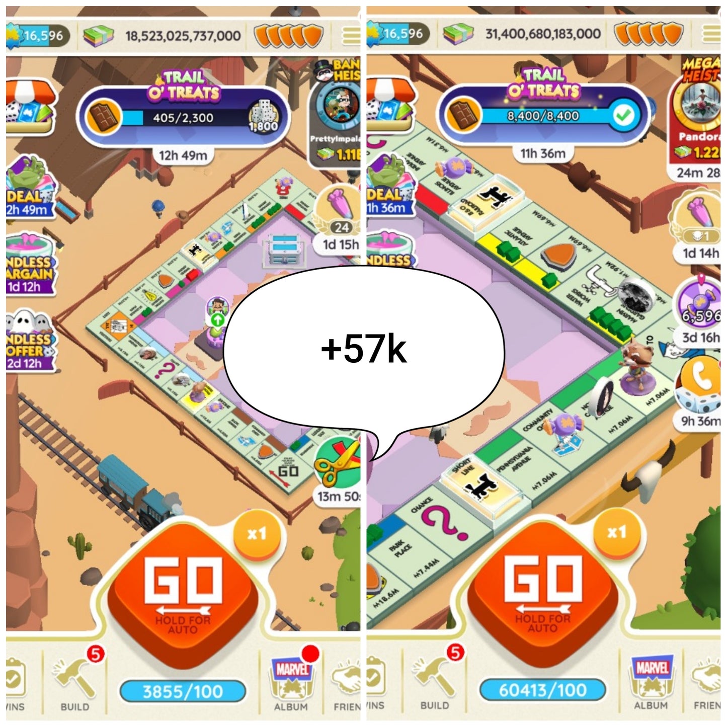 Monopoly Go Dice/Gold Boosting Service （Genuine Play)