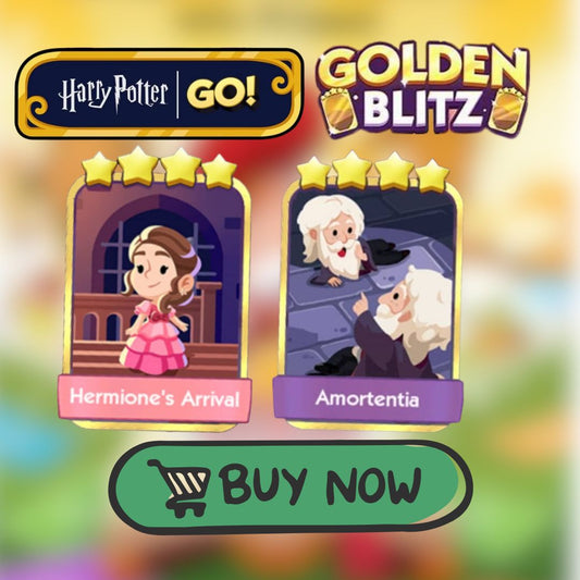 Golden Blitz - Hermione's Arrival Set 22 or Amortentia Set 16