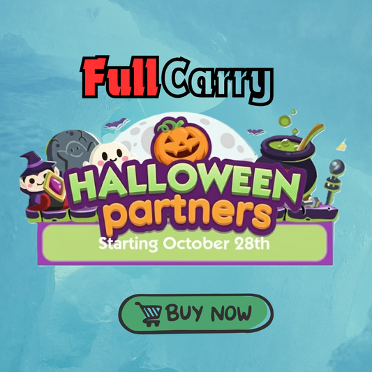 Halloweenss Partner Event Full Carry Slot - Monopoly Go（1-3 hours)