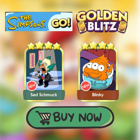 Golden Blitz - Blinky Set13 and Sad Schmuck Set14