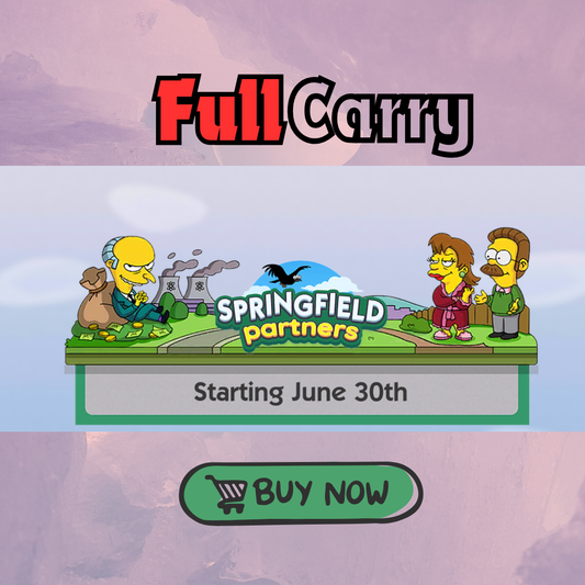 Springfield Partner Event Full Carry Slot - Monopoly Go