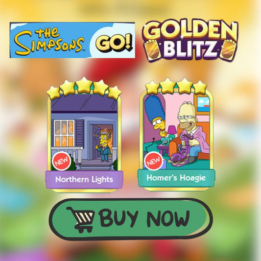 Golden Blitz - Northern Lights Set15 and Homer's Hoagie Set 21