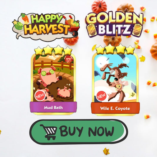Golden Blitz - Mud Bath Set 18 and Wile E. Coyote Set 21